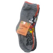 Wholesale - 5pk MICKEY MOUSE DONâ€™T LOOK CREW SOCKS SIZE 4-6, UPC: 193159212391